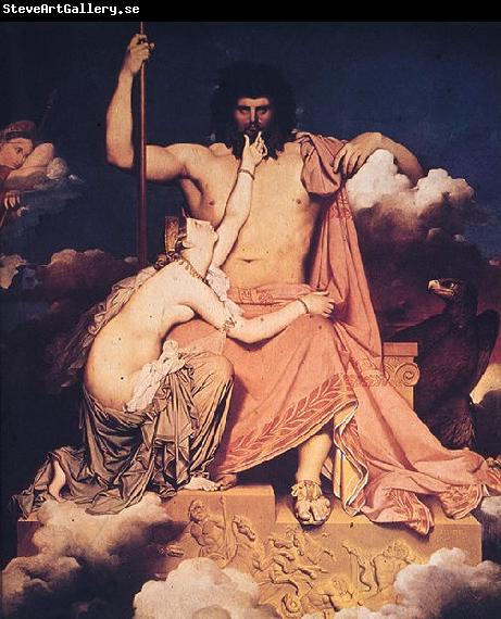 Jean Auguste Dominique Ingres Jupiter and Thetis